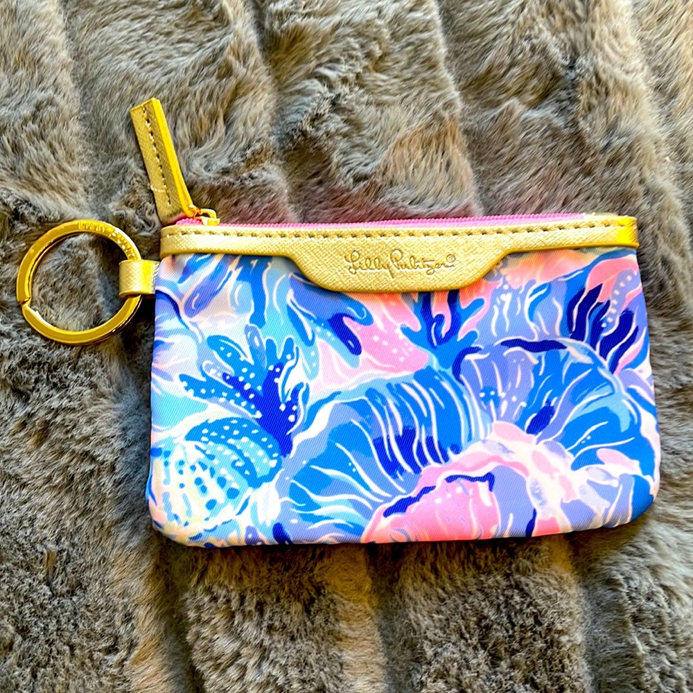 Lilly Pulitzer Keychain ID  Wallet